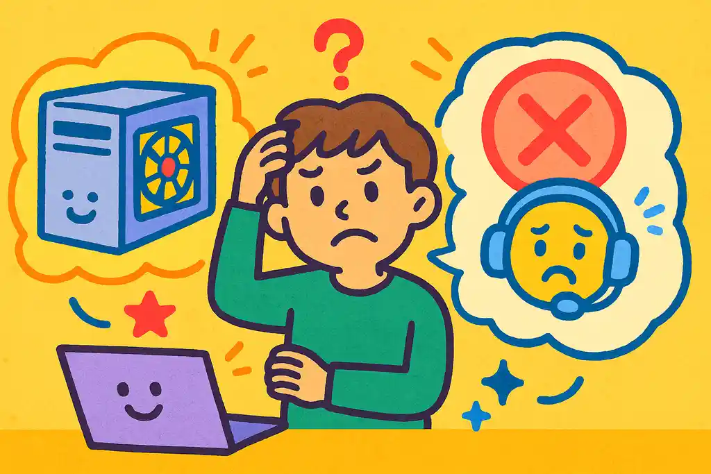 自作PCはやめた方がいいのか?理由と判断基準を整理